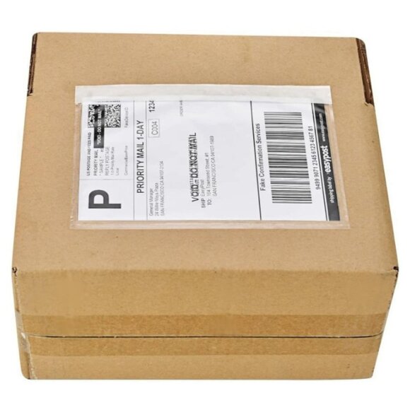 25 Clear Label Pouches - Picture 4 of 5